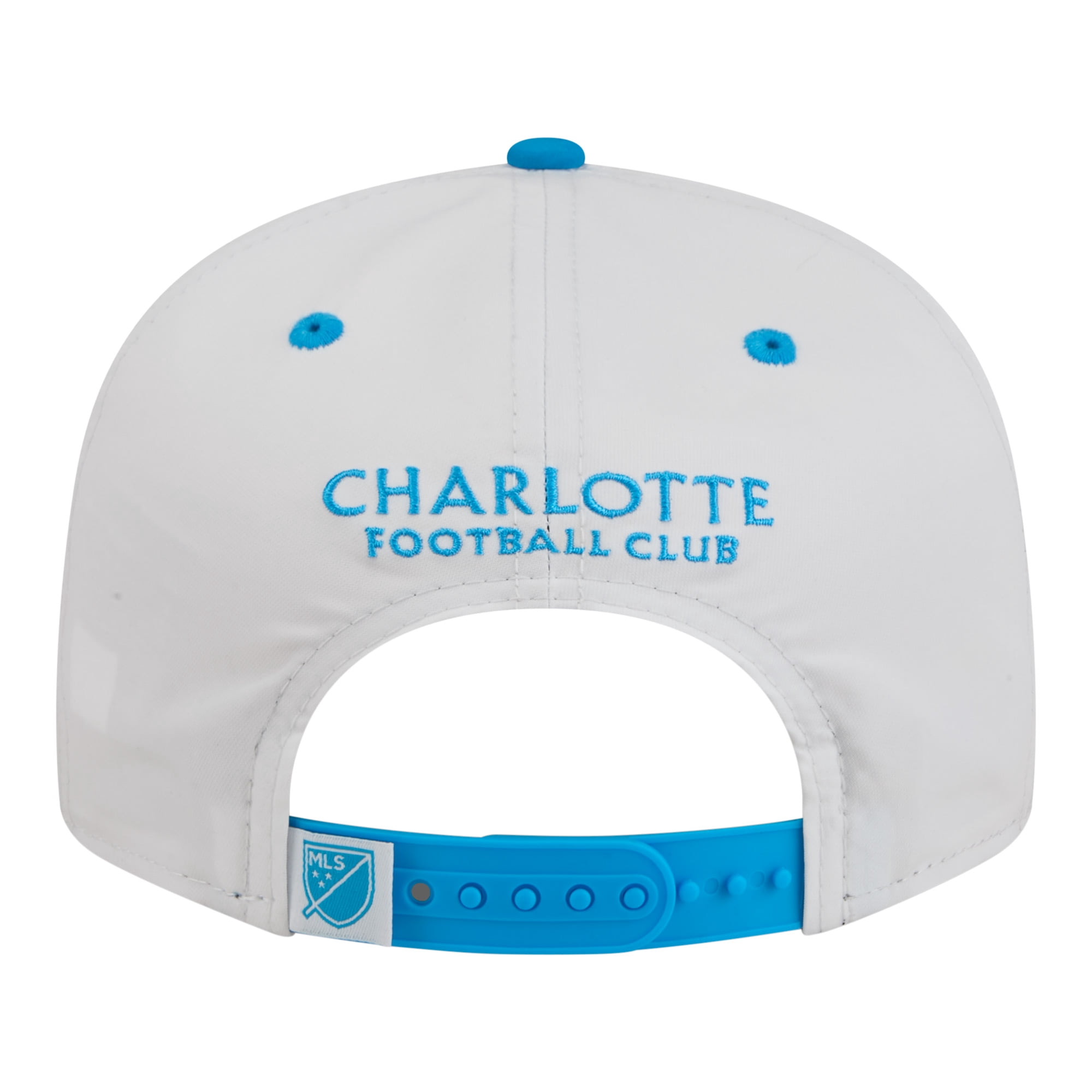 Men's New Era White Charlotte FC 2026 Jersey Hook 9FIFTY Snapback Hat