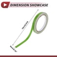 thumbnail image 4 of Cinta de franjas Unique Bargains 9mmx10m Calcomanías de franjas para coches, motocicletas y carreras de barcos, pegatinas DIY Verde mate 1 Pc, 4 of 7