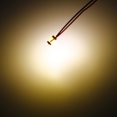 thumbnail image 4 of Unique Bargains 5 pcs Prewired 0603 Warm White SMD LED Light Emitting Diode - DC2.8-3V Micro Soldered Mini LED Light, 4 of 4