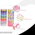thumbnail image 2 of MasteelfCA 27 Rolls Beautiful Washi Tape Useful Decorative Adhesive Tape for DIY Craft, 2 of 7