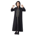 thumbnail image 2 of oqasdz Robe Fille Brodée Exquise Robe à Capuche pour Filles Élégante avec Dentelle Manches Longues Robe de Soirée avec Appliqué Floral, 2 of 6