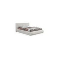 thumbnail image 3 of Meridian Furniture Nash Cream Boucle Fabric Queen Bed, 3 of 9