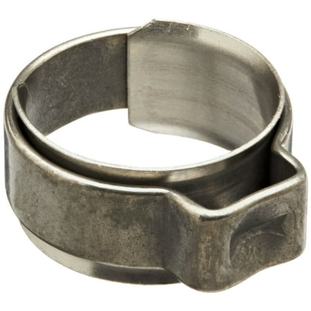 

Oetiker 15400035 Stainless Steel Hose Clamp with Insert One Ear Clamp ID Range 12.3 mm (Closed) - 14.3 mm (Open) (Pack of 100)