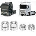 thumbnail image 3 of RC Car Wheel Rims, RC Trailer Front Rear Wheels Rims Hubs with 7 Spokes for 1/14 Tractor Truck[Front hub], 3 of 8