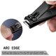 thumbnail image 3 of Cortaúñas para uñas gruesas, 1 Uds., uñas gruesas (negro), 3 of 5