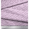 thumbnail image 3 of Soimoi Velvet Fabric Clover Leaves Printed Fabric 1 Yard 58 Inch Wide, 3 of 3