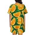 thumbnail image 3 of Xecao Orange print Swimsuit for women, Summer-ready, sporty style.Quick-dry fabric. Many sizes & colors., 3 of 9