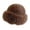 Coffee, variant on Cossack Hat Women Bucket Hat Winter Plush Hat for Camping Outdoor Snow Snowboard Beige