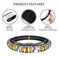 thumbnail image 4 of Scooby Doo Steering Wheel Cover Universal 15 Inch Anti Slip Steering Wheel Cover Car Accessories Decor, 4 of 5