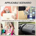 thumbnail image 7 of PU Leather Coin Purse Wallet Compact Water-Resistant Card Cases Money Organizers Cozy Winter Town with Snow, 7 of 7