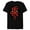 Black, variant on Star Wars Darth Maul Weathered Face - Short Sleeve Blended T-Shirt for Adults - Customized-Black