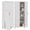 2 Door-71"H-White, variant on 46" Tall Metal Pantry Cabinet, Kitchen Pantry Storage Cabinets with 1 Door and 2 Adjustable Shelves, Small Bathroom Cabinet,Cupboard for Kitchen, Dining Room- Assembly Required/White