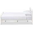 thumbnail image 2 of Baxton Studio Mandy Full Metal Spindle Bed in White, 2 of 4