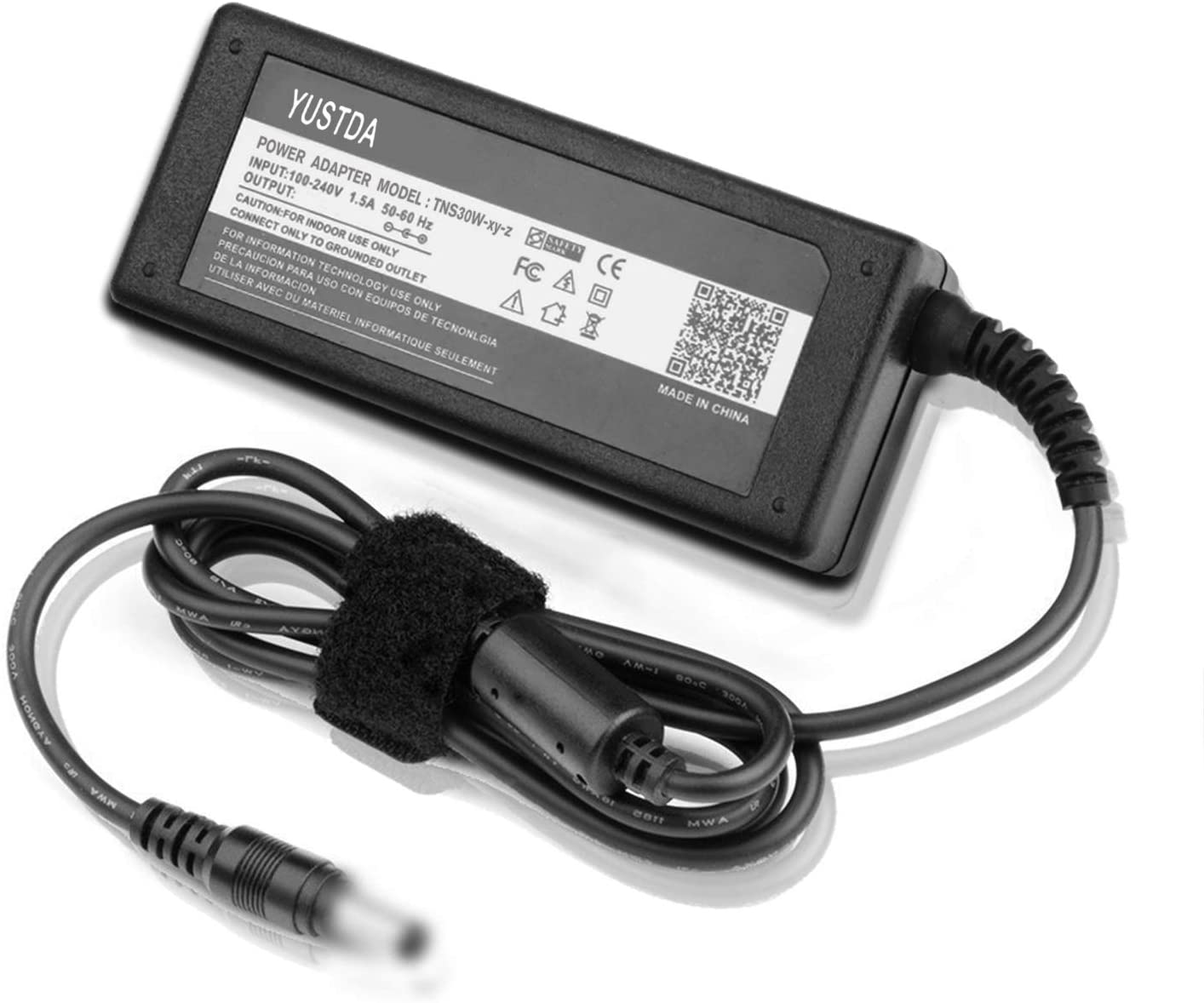 10Ft New AC/DC Adapter Replacement for ViewSonic VX2270SMH-LED VS15052, VX2370 VX2370S-LED VS14880 VX2376-smhd 23", VS13814, VX2253mh-LED, V3D245 VS13777 VX2776-smhd, APD Asian Power Devices DA-40A19 - image 2 of 5