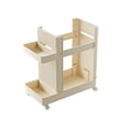 thumbnail image 2 of SPOORYYO Yoga Mat Storage Basket Trolley - Multi-Layered Fitness Equipment Storage Rack for Badminton Rackets and Household Items - Easy Assembly and Versatile Use, 2 of 6