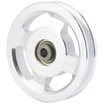 thumbnail image 2 of Shexton Polea de Fitness de aleación de Aluminio, Polea de Fitness de aleación de Aluminio Accesorios de Gimnasio en casa Pieza de Ejercicio Accesorio de Entrenamiento de Fuerza(Diameter 115mm), 2 of 5