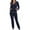 Dark Gray, variant on Women's 2-Piece Athletic Sweatsuit Set Long Sleeve Sportswear Outfit Comfort Casual