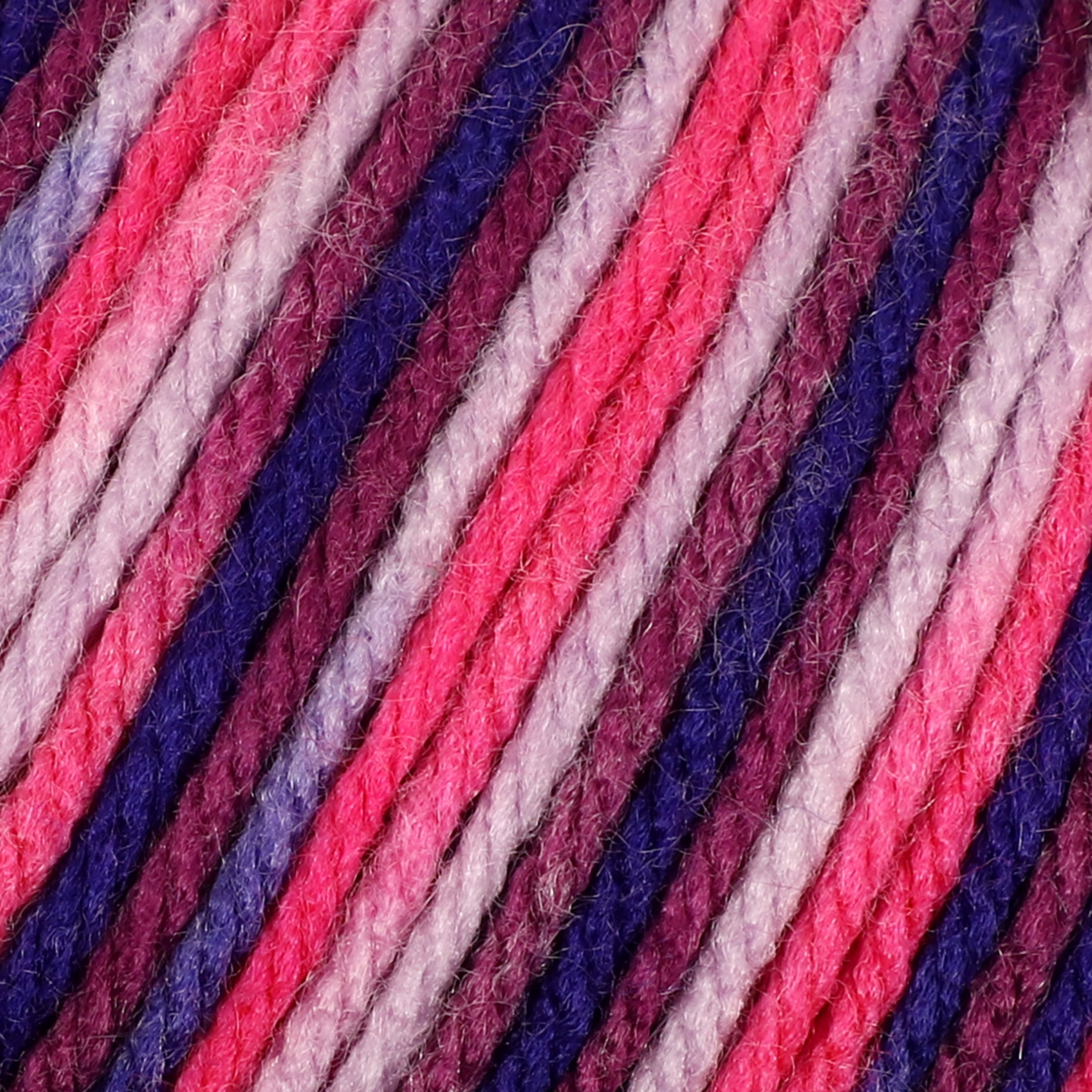 (2 pack) Mainstays Medium Acrylic Purple Yarn, 285 yd