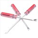 thumbnail image 3 of Extractor de Tachuelas de 6 Piezas, Extractor de Tachuelas de 3Mm V / U, Punta de Clavo, Remache, Extractor de Tachuelas, Removedor de Grapas para Tapicería, Destornillador, 3 of 8