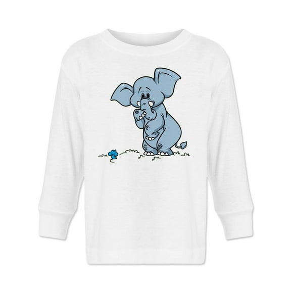 Standing Elephant Long Sleeve Toddler -Image by Shutterstock,  5 Toddler