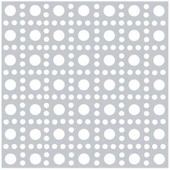 Boltmaster 11248 Plaque de Marche Finition Aluminium 12 x 24 Po.