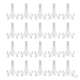 thumbnail image 1 of 100pcs caballetes de plástico o soporte / soporte de licencia para mostrar imágenes, tarjetas de ubicación, otros artículos en bodas, decorac Yotijar Soporte de exhibición de soporte de placa, 1 of 8