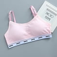 thumbnail image 5 of Girls Bra Fit for 10-16 Years for Teens & Big Girls Wire Free Push Up Sports Cami Bra Adjustable Straps Fixed Pads, 5 of 5