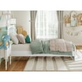 thumbnail image 4 of AFI Becket Twin Solid Wood Low Profile Platform Bed with Matching Footboard, White, 4 of 12