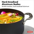 thumbnail image 2 of OXO Ceramic Professional 5-Quart Stock Pot with Lid - Diamond-Infused Non-Stick, Induction-Ready, and Dishwasher Safe, 2 of 6