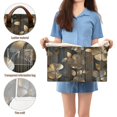 thumbnail image 5 of Yayeee Foldable Storage Basket for Shelves with Handles Waterproof Cloth Bins, Floral Lines, 5 of 7