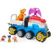 Paw Patrol, Dino Patroller Motorized Vehicle with 3 Exclusive Bonus Action Figures and 2 Dinosaur Toys, Kids Toys for Ages 3 and up