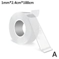 thumbnail image 1 of Grid Nanotape - Transparent Adhesive Tape with Grid Pattern Design, 100cm-500cm Length, 1mm-2mm Width, 2.4cm Thickness, 1 of 1