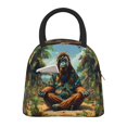 thumbnail image 1 of Easygdp Forest Meditating Gorilla Bolsa de Almuerzo Insulada Grande, Forro de Aluminio, Diseño Espacioso, a Prueba de Fugas, Ideal para Trabajo, Picnics, Viajes y Actividades al Aire Libre, 1 of 6