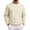 Beige #32, variant on DORKASM Long Sleeve T Shirt Men Crew Neck Solid Color Fashion Sweatshirts Loose Fit Lightweight Casual Tops Cotton Comfy Fall Shirt Army Green XL