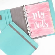 Medallion Essential Oil Organizer Aromatherapy Journal Notebook by Rivertree Life
