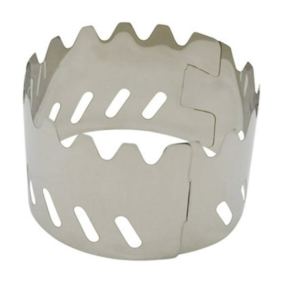 Camping Lightweight Alcohols Stove Windscreen Foldable Stainless Steel Windbreak Plate Folding Camp Stove Windshield