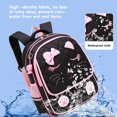 thumbnail image 3 of Mochila escolar YONGSHENG cara de gato negro para Niñas adolescentes, 3 of 5