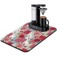 thumbnail image 1 of Fun Coffee Mat 23inx15in,Coffee Bar Mat for Countertops,Absorbent Hide Stain Anti-Slip Coffee Bar Accessories Fit Under Coffee Machine Mat,dish Drying Mats for Kitchen, 1 of 5