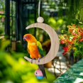 thumbnail image 4 of Cage Hanging Birds Chewing Toy Perch Stand Hammock Parrot 1Piece 14cm, 4 of 8