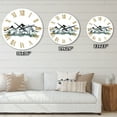 thumbnail image 4 of Designart 1 in Quartz Modern/Contemporary Wall Clock, 4 of 5