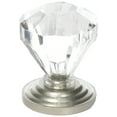 thumbnail image 2 of Laurey 82059 1 in. Knob - Acrylic Satin Pewter Base, 2 of 2