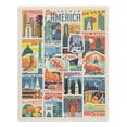 thumbnail image 2 of Woodblock Cities Collage (1000 Piece Puzzle, Size 19x27, Challenging Jigsaw Puzzle for Adults and Family, Made in USA), 2 of 4