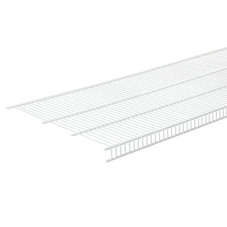 Mesh Shelf - 1396 Close Mesh Wire Shelf, 72 inch x 20-Inch, Can be installed using fixed mount or ShelfTrack® hardware system. By ClosetMaid