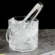 thumbnail image 3 of Popular! Ice Bucket, Small Clear Acrylic Ice Balls Container Champagne Beer Wine Chiller With Handle For Freezer Cocktail Bar Party, 4.7 X 4.9 In, 3 of 4