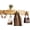 9 Hooks, variant on Mid Century Modern Walnut Foldable Entryway Wall Coat Hanger Hook with Shelf,Heavy Duty Wooden Piano Hidden Towel Hooks for Bathroom,Wall Rack for Purse&Key&Mail,Home Decor (Walnut, 9 Hooks)