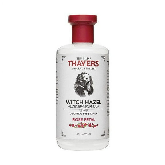 Thayers arcohol-Free Rose Petal Witch Hazel Toner with Aloe Vera, 12 oz