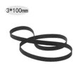 thumbnail image 1 of 3mm Width Universal Cassette Tape Machine Belts Assorted Common Flat Rubber Belt for CD DVD Recorders Walkman, 1 of 4