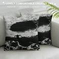 thumbnail image 3 of Nawypu Black and White Modern Abstract Throw Pillow Covers Decorative Boho Art Pillow Case Cushion Cover for Sofa Bedroom Living Room Couch Chair Office, 3 of 5