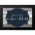 thumbnail image 2 of Kimberly, Allen 18x13 Black Modern Framed Museum Art Print Titled - Next to You, 2 of 5