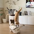 thumbnail image 4 of Happy & Polly 26" Boba Tea Cat Tree, Brown, 4 of 10